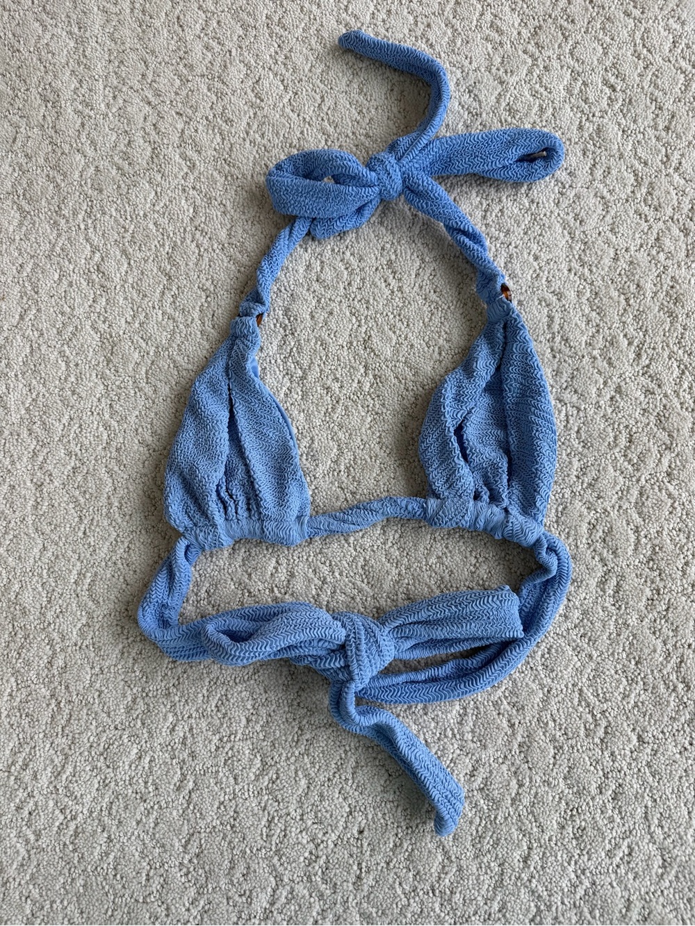 Monday Swimwear Crinkle Pool Morocco Bikini Top